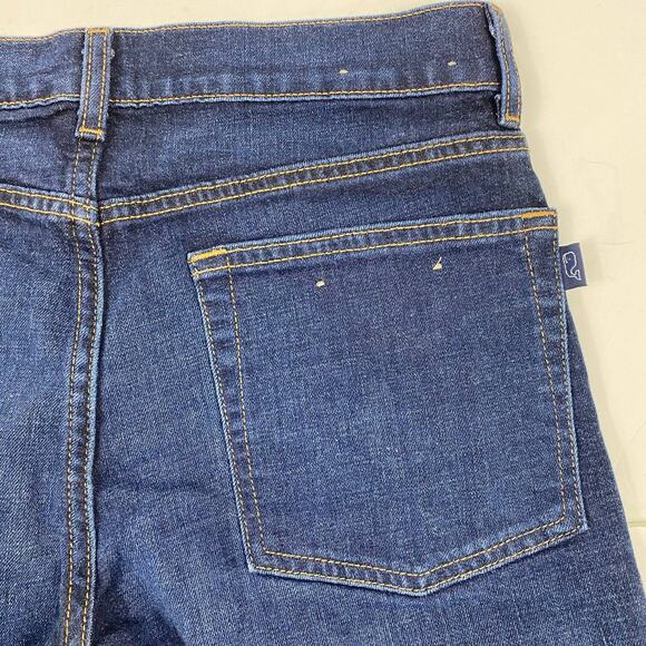 Vineyard Vines Straight Fit Jeans Whale Tab Medium Wash Blue 30 x 32 Men's - Picture 7 of 10